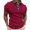 A-Red160, variant on Mens Polo Shirts Check Pattern Collar Placket Sleeve Trim Shirts Mens Spring Summer Street Casual Tops