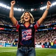 thumbnail image 6 of 2026 New United States Soccer Practice Jerseys, USA National Team Soccer Jersey Sweat Resistant Football Training Shirts, Retro Streetwear Fan Wear for Adult(Black, 2XL), 6 of 6
