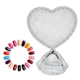 thumbnail image 4 of Exhibidor de Uñas ANGGREK Soporte de exhibición de Uñas de Doble Cara de Resina Premium Diseño Brillante Duradero En Forma de Corazón, 4 of 7