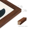 thumbnail image 2 of Mod Pods II -Framed Print w/glass-Chestnut, 2 of 7