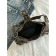 thumbnail image 3 of CAILDANL Women's Y2k Purse Top Handle Shoulder Bag Buckle Punk Hobo Clutch Purses Bags, 3 of 6