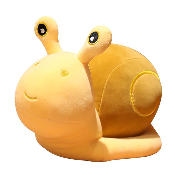Snail Plush Toy Soft Snails Plush With Smiling Face Stuffed Snail