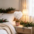 thumbnail image 5 of 8.3 Inch Heart Mesh Topiary Tree,Artificial Potted Plant Table Decor for Living Room Shelf And Farmhouse Style Display, 5 of 6
