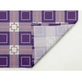 thumbnail image 5 of "S4Sassy Purple Plaid Check Cotton Napkin Printed Everyday Basic Washable Table Linen 20 x 20""(Pack of 4)", 5 of 8