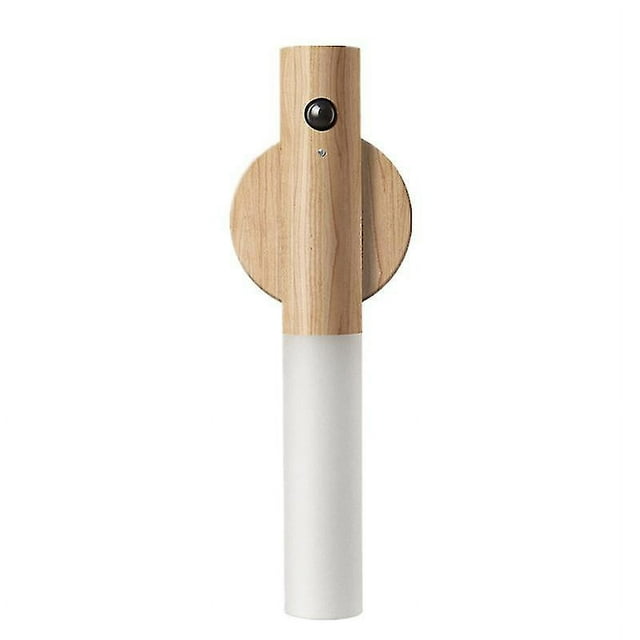 Luz de noche con sensor de movimiento Luz LED magnética para interiores Lámpara portátil sin enchufe Carga USB para pared Pasillo Armario Mesa Escalera