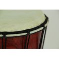 thumbnail image 3 of 12 Inch Tall Carved Elephant Djembe Drum 6.5 Inch Diameter, 3 of 3