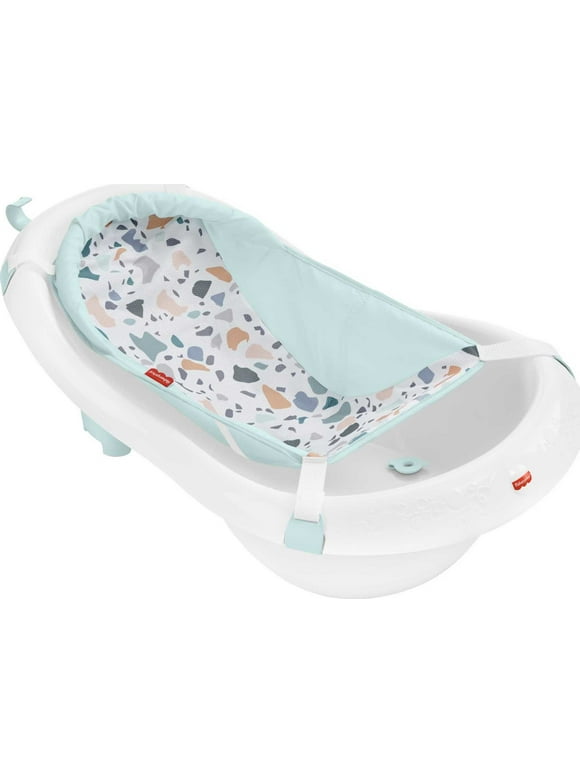 Fisher-Price 4-in-1 Sling 'n Seat Baby Bath Tub Pacific Pebble, Unisex