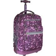 SUNDANCE Rolling Backpack - RBS-19 Garden Purple
