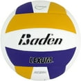 thumbnail image 1 of Baden LEXUM Indoor Microfiber Volleyball - Official NFHS Approved Game Ball, Purple/Yellow/White, 1 of 5