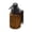 Brown, variant on 2.9*6.4 Inch Black Glass Soap Dispenser Wall Mount for Bathroom, Drill-Free Adhesive Holder, Thick Glass Amber Bottle with Rustproof Pump, Hand Soap Dispenser Shower Dispenser Round Black Pump Head
