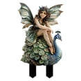 thumbnail image 2 of Fairy Garden Decor - Bohemian Vintage Acrylic Planter Inserts & Statues, Whimsical Outdoor Fairy Figures for Flower Pots, DIY Garden Accessories, Yard & Lawn Decor (2025 New Design), 2 of 3