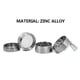 thumbnail image 3 of Mini Molinillo De Metal Para Tabaco, Molinillo De Especias Para Hierbas, Molinillo De Aleación Vogacara HA024012-02, 3 of 5