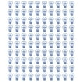 thumbnail image 2 of Paper Clips, Light Bulb Paper Clips Non Fade 100Pcs Cute Light Electroplating Process  for File Classification Blue,Green, 2 of 7