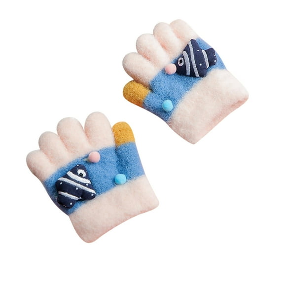 Yanyanz Gloves Mittens, Baby for Kids Winter Snow Gloves Winter Toddler Mittens for Girls Toddler Gloves Boys Mittens Gloves, Gloves Pink One Size
