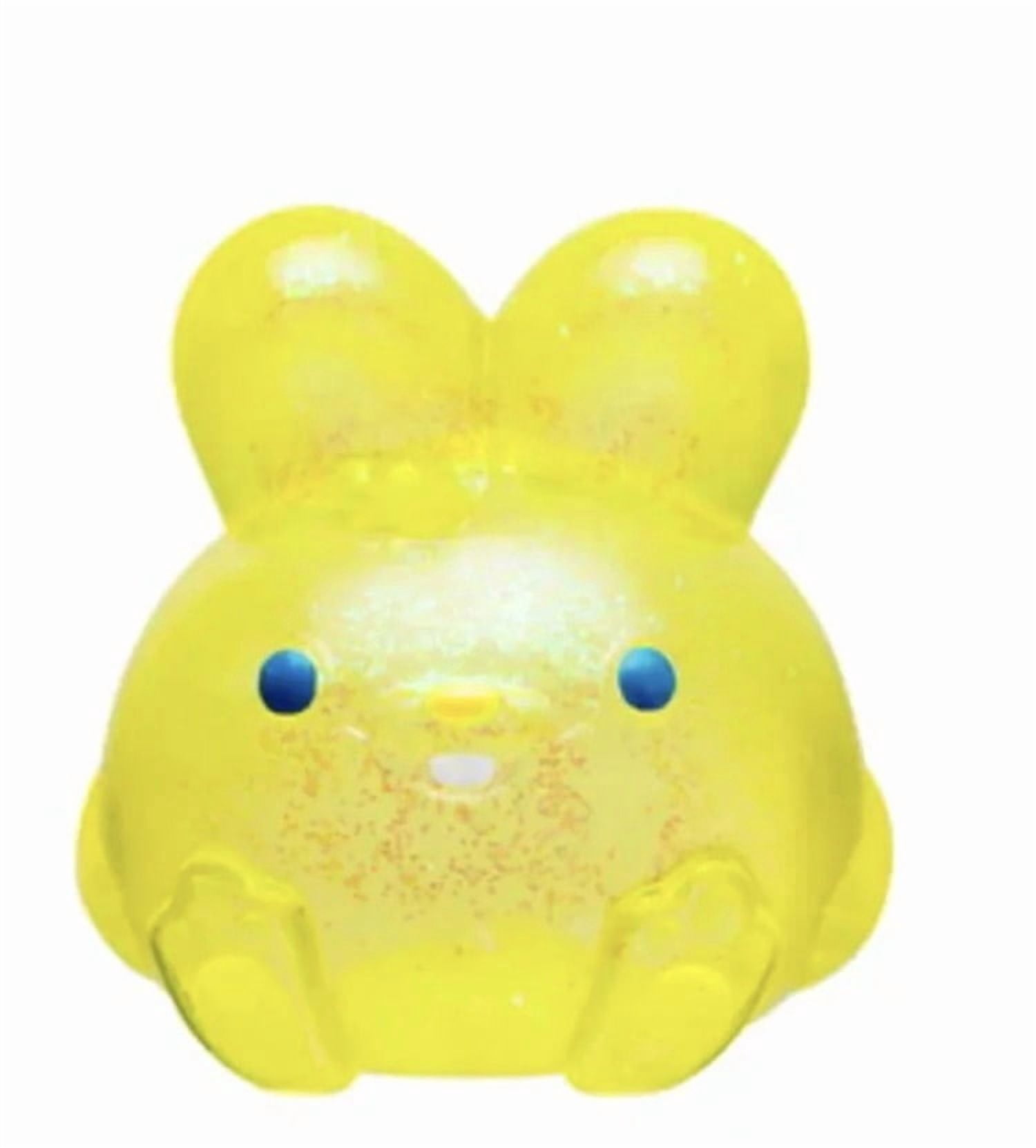 nee doh JELLY HOPS SQUISH SENSORY FIDGET BUNNY ,SCENTED, 1 COLOR CHOSEN AT RANDOM