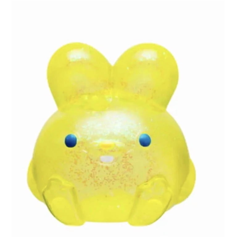 nee doh JELLY HOPS SQUISH SENSORY FIDGET BUNNY ,SCENTED, 1 COLOR