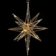 thumbnail image 3 of Northlight LED Lighted Glittered Geometric Star Christmas Decoration - 12" - Warm White, 3 of 5