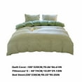 thumbnail image 5 of Usloyux Under $5 King Size Four Piece Set, Complete Bedding Collection with Sheets, Breathable Bed Linens with Pillowcases, Machine Washable Home Textile Bedroom Set, 5 of 9
