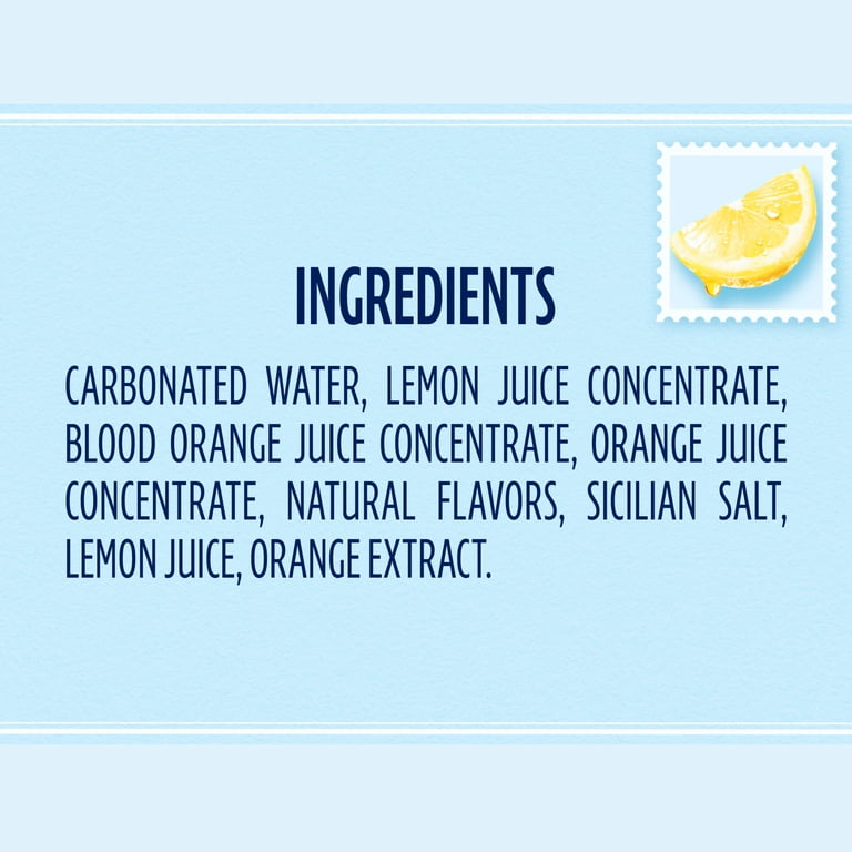 Sanpellegrino CIAO Limoncello Sparkling Water, 11.15 fl oz, 24 Pack photo 7