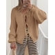 thumbnail image 5 of Suéter PRETTYGARDEN con Lazo Frontal Camel XL, 5 of 8