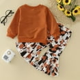 thumbnail image 6 of Durtebeua Toddler Little Girl Fall Winter Clothes Long Sleeve Pants Headband Clothes Outfits Fall Winter Outfits 4-5 Years, 6 of 6