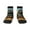 2 Black-1, variant on Forest Meditating Gorilla Pattern Quarter Crew Socks,Toe Seamed Ankle Socks,Cotton Cushioned Breathable Athletic Crew Sports Socks