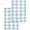 Light Blue, variant on Aqua Plaid Hand Towels Set,Waffle Weave Kitchen Towels 4 Pieces,Spring Summer Farmhouse Buffalo Checkered Microfiber Hair Face Bath Tea Towel Absorbent Quick Drying Cleaning Dish Cloths,15.7"x23.6"