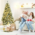 thumbnail image 4 of Árbol de Navidad Costway preiluminado 180 cm con 928 puntas y soporte de metal, 4 of 7