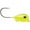 Chartreuse, variant on VMC Hover Jig Size 2 in Pink Fire with UV Bright Finish