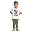 thumbnail image 3 of Best Son Ever Relatives Family Youth T Shirt Tee Boys Infant Toddler Brisco Brands 5T, 3 of 5