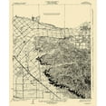 thumbnail image 2 of USGS 26x31 White Modern Wood Framed Museum Art Print Titled - Stockton California Quad - USGS 1926, 2 of 4