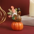 thumbnail image 6 of Japceit Thanksgiving Pumpkin Turkey Decor, Autumn Table Centerpiece Display, Seasonal Home Accessories, Holiday Dining Table Arrangement, 6 of 6