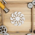 thumbnail image 1 of PAMINGONO Replacement Blades For Fans Round Plastic White Leaf For Indoor Air Circulation 1Pcs, 1 of 8