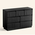 thumbnail image 3 of UPGO Wood Dresser, 7 Drawer Dresser for Bedroom, Modern Chest of Drawers with Deep Drawers Waterproof Living Room, Hallway, Entryway,Black, 3 of 20