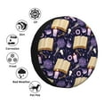 thumbnail image 4 of Yiaed Lavender Flowers Print Tire Wheel Cover, Waterproof Spare Tire Cover Fit for Jeep, Truck,Trailer, RV, SUV, Camper and Most Vehicle-15 inch, 4 of 6