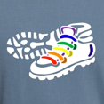 thumbnail image 3 of CafePress - Rainbow Hiking Women's Dark T Shirt - Mens Comfort Colors Shirt, 3 of 5