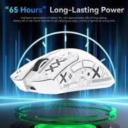 ATTACK SHARK R1 SUPERLIGHT Gaming Mouse with Tape, PixArt PAW3311 Sensor, BT/2.4G Wireless/Wired, 6 Adjustable DPI up to 18000, for Win/Xbox/PS/Mac