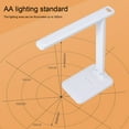thumbnail image 4 of Sunjoy Tech 3 Modes Dimmable Touch Control Folding Desk Lamp USB Rechargeable Battery Powered LED Reading Light Home Decor, 4 of 7