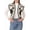 White, variant on Women Retro Embroidered Floral Vest Tops Y2k Sleeveless Open Front Crop Vest Vintage Fashion Floral Sleeveless Blazer