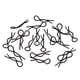 thumbnail image 1 of 20pcs Clips de Carcasa de Carrocería CUTICAT RC 1:10 1:12 1:16 Negro Acero Inoxidable, 1 of 8