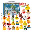 thumbnail image 3 of Calendario Cuenta Atrás Navideña 2024 Con 24 Patitos Goma Baño para, 3 of 9