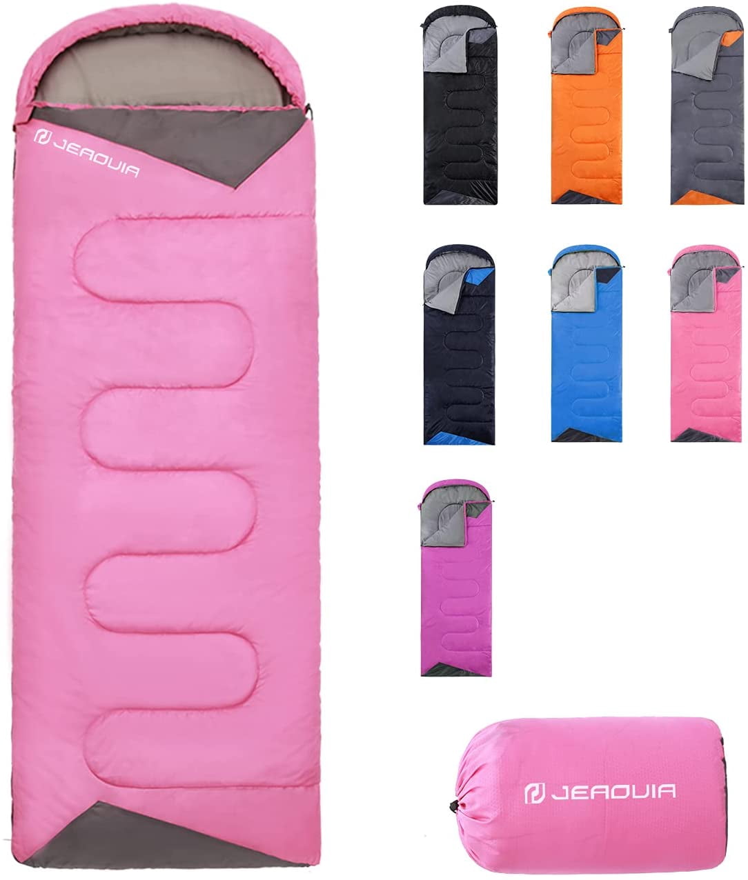 Lightweight Waterproof Sleeping Bag for Adults Cold Weather Backpacking Camping Hiking Outdoor Travel with Compression Sack