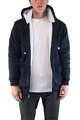 big ball sports sherpa lined hooded jacket