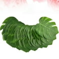 thumbnail image 3 of 30PCS Monstera simulada Decoración de hojas Realista Adorno de hojas verdes Plantas artificiales Adorno de hojas Suministros de decoración creativa para el hogar (Verde Tamaño mediano de 8 pulgadas), 3 of 5
