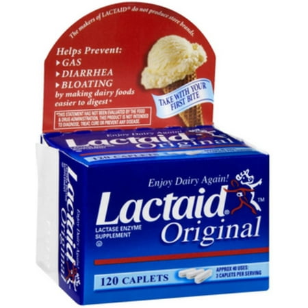 Original Caplets - 3 Pack - LACTAID Original Caplets 120 ea
