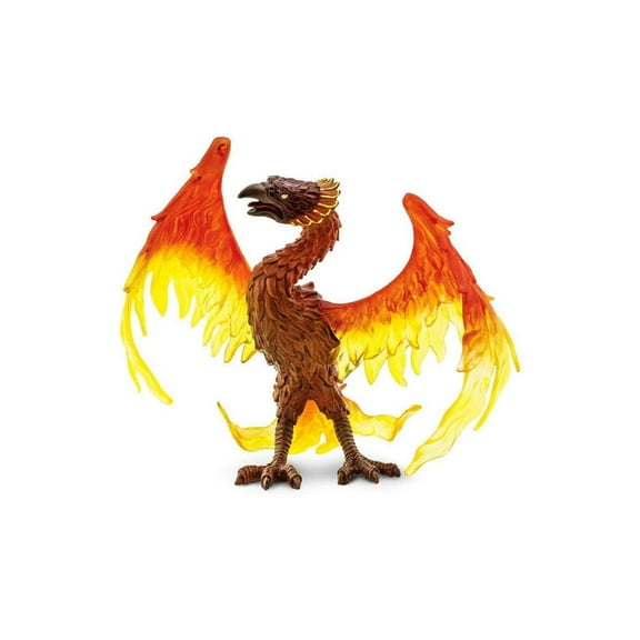 Safari Ltd. Phoenix Figurine - 7" Fiery Bird Figure - Educational Toy for Boys, Girls, and Kids Age 3 