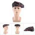 thumbnail image 5 of Gorra de chef para hombres y mujeres, para catering, panadero, asistente de cocina, cocinero, boina de pico de pato, gorra de golf (pimiento picante), 5 of 5