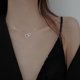 thumbnail image 5 of Collar de mujer personalizado, colgante en forma de corazón, incluido para tu hija y tu mamá. Bi, 5 of 5