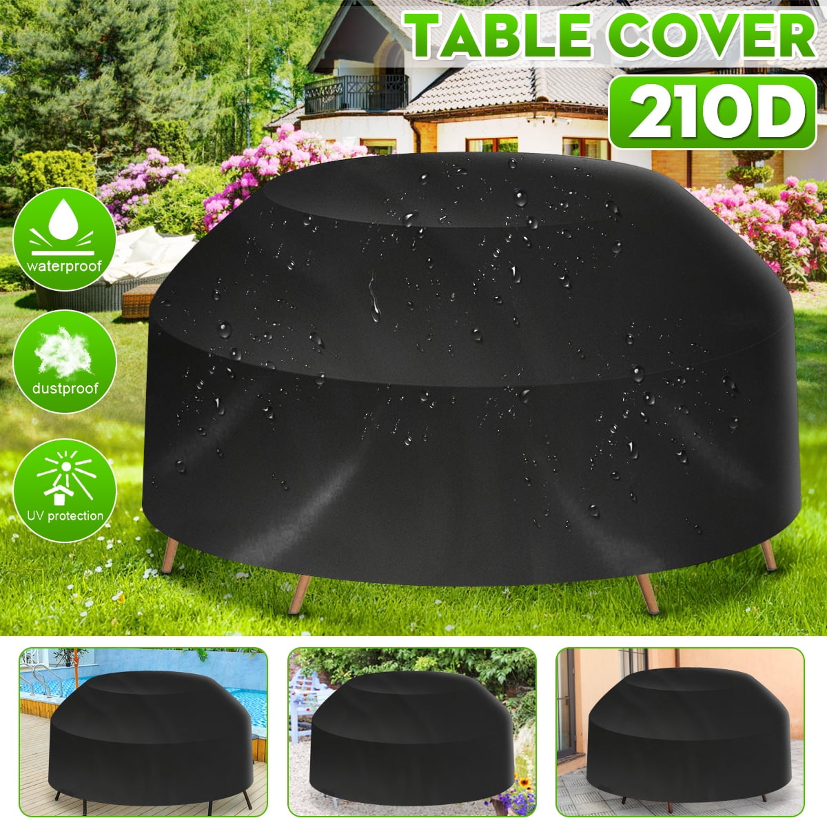 8 seater round garden table cover