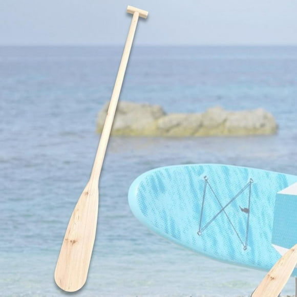 DYNWAVECA Wood Paddle Home Decoration Handheld Lightweight, Sturdy,Hand Crafted Ornament Craft Unfinished Dragon Boat Paddle Wooden Oar 60cm